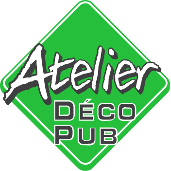 Logo Atelier déco pub Vert